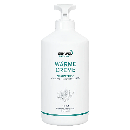 Красный бальзам для сухой кожи ног Gehwol Warme Creme 500 мл