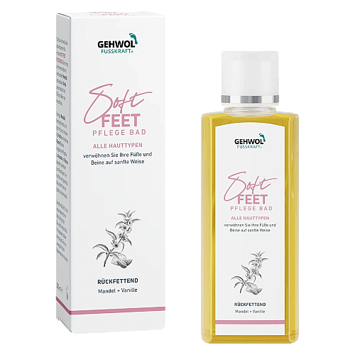 Ванна для ног Миндаль и Ваниль Gehwol Soft Feet Nourishing Bath 200 мл