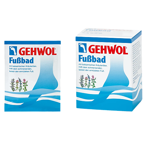 Ванна для усталых ног Gehwol Fussbad 10 пакетов по 20 г