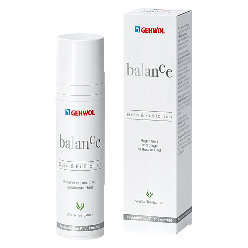 Лосьон для ног с пробиотиками Gehwol balance Leg & Footlotion 75 мл