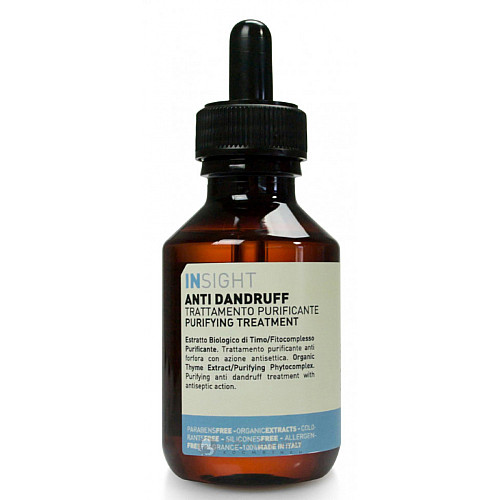 Лосьйон для волосся проти лупи Insight Anti Dandruff Purifying Treatment 100 мл