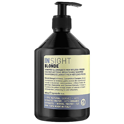 Шампунь для посилення холодних відтінків Insight Blonde Cold Reflections Shampoo 400 мл