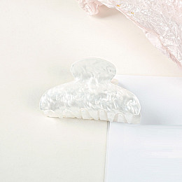 Крабик для волос ANbeauty 8.3 см pearl Белый (AN0103387)