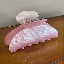Крабик для волос ANbeauty 8.3х4.9 см pearl Розовый (AN0103386)