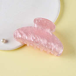 Крабик для волос ANbeauty 8.3х4.9 см pearl Розовый (AN0103386)