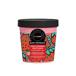Скраб для тела Sersanlove Deep Cleansing Body Scrub Strawberry Jam 220 г