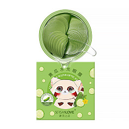 Гидрогелевые патчи Sersanlove Сucumber Water Optic Eye Mask 90 г