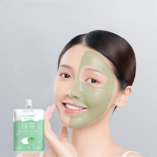 Маска для обличчя Sersanlove Oil Control Clear Pore Mud Mask Green Tea 100 г