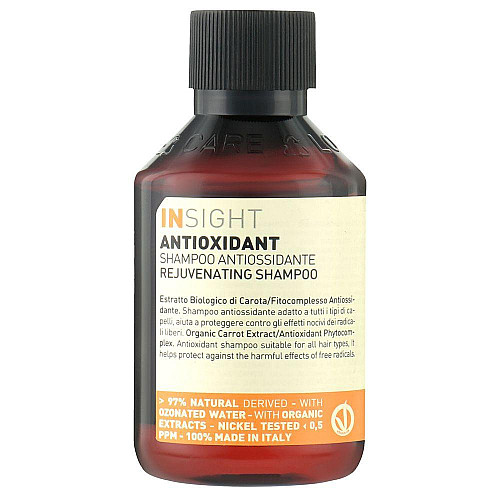 Шампунь тонізуючий для волосся Insight Antioxidant Shampoo 100 мл