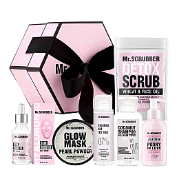 Подарковий набір косметики по догляду для обличчя та тіла Mr.Scrubber Woman Set 6 шт (Mr 0786)