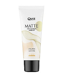 Тональна основа для обличчя матуюча Quiz Matte & Covering Make-Up 30 мл 04 Sand (QZ 8348)
