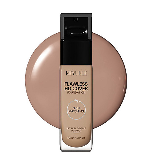 Тональний крем для обличчя REVUELE Flawless HD Cover 02 Вальний 30 мл (5060565107632)