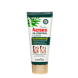 <p>Пенка для умивання від акне та прищів Sadoer Tea Tree Acnes Oil Control з екстрактом чайного дерева 100 г (SD49853)</p>