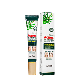 Локальний гель від акне Sadoer Tea Tree Acnes Oil Control Gel з екстрактом чайного дерева 20 мл (SD50804)