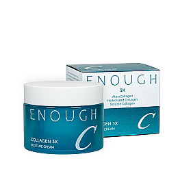 Крем для обличчя зволожуючий Enough Collagen 3X Moisture Cream з коллагеном 50 мл (EN 9871)