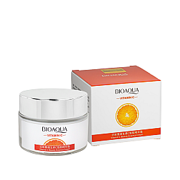 Крем для обличчя відбілюючий з вітаміном C Bioaqua Vitamin C Beauty Essence Cream 50 мл (BQY89208)