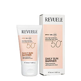 Крем-бар'єр для обличчя сонцезахисний REVUELE Daily Sun Barrier SPF 50 50 мл (5060565108783)