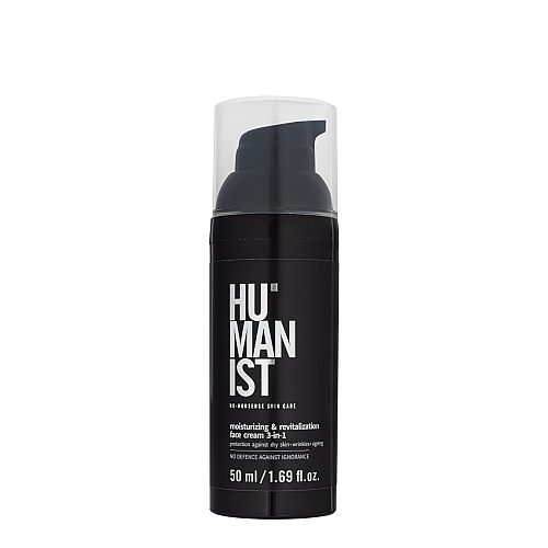 Крем для обличчя чоловічий Delia Cosmetics Humanist 3в1 Зволоження та ревіталізація 50 мл (5906750806556)