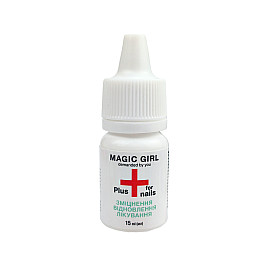 Масло для зміцнення та відновлення нігтьової пластини Magic Girl Plus fo nails 15 мл (PS00777)