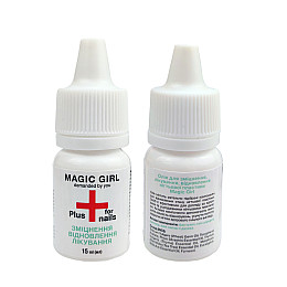 Масло для укрепления и восстановления ногтевой пластины Magic Girl Plus fo nails 15 мл (PS00777)