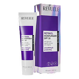 Увлажнюючий денний крем для обличчя з SPF30 REVUELE Retinol 40 мл (5060565106246)