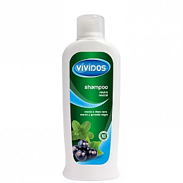 Шампунь Vividos М'ята і чорна смородина 500 мл (Bil-51144665462)