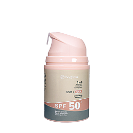 Крем для обличчя сонцезахисний Bogenia SPF 50+ 3в1 Сонцезахисний крем для обличчя 50 мл (BG422)