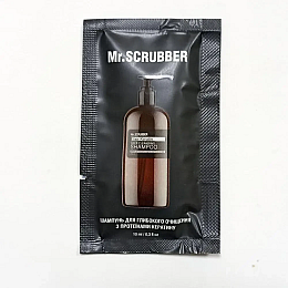 Шампунь для волос Mr.Scrubber Hair Care Elixir Keratin Deep Cleansing з кератином пробник 10 мл (Mr 9627)