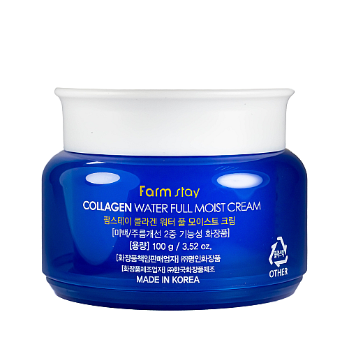 Крем для лица омолаживающий увлажняющий с коллагеном FarmStay Collagen 100 мл (FS 4619)