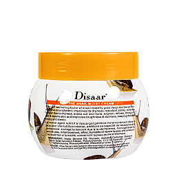 Крем для обличчя відбілюючий зволожуючий Disaar Snail 200 г (DS51329)