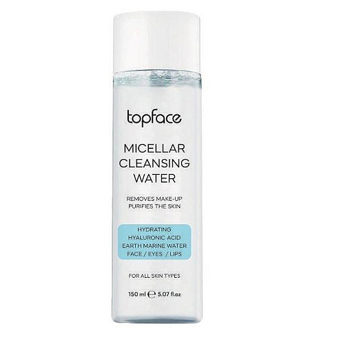 Мицелярна вода для демакіяжу TopFace Micellar Cleansing Water 150 мл (PT808)