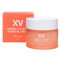 Крем для обличчя інтенсивний зволожуючий Esthetic House XV Marine Collagen з морським коллагеном 50 мл (EH 10566)