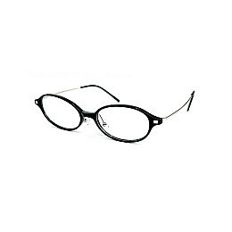 Очки для компьютера LuckyLOOK Blue Blocker Эллипсы женские Черно-серебристый 713-628