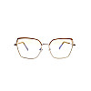 Очки для компьютера LuckyLOOK Blue Blocker Фешн-классика женские Коричнево-золотистый 713-475