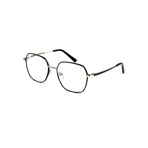Очки для компьютера LuckyLOOK Blue Blocker Фешн-классика женские Черно-золотистый 713-451