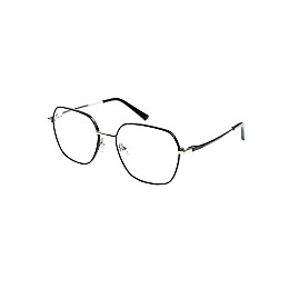 Очки для компьютера LuckyLOOK Blue Blocker Фешн-классика женские Черно-серебристый 713-444