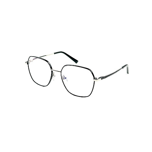 Очки для компьютера LuckyLOOK Blue Blocker Фешн-классика женские Черно-серебристый 713-444