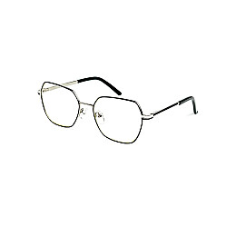 Очки для компьютера LuckyLOOK Blue Blocker Фешн-классика женские Черно-серебристый 713-390