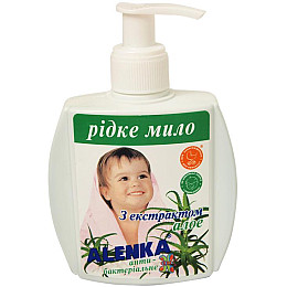 Жидкое мыло детское Alenka с экстрактом алоэ 200 г (90783770)