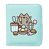 Кошелек 2Life Pusheen cat 11х10 см Кот со сладостями Мятный (v-12192)