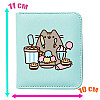 Кошелек 2Life Pusheen cat 11х10 см Кот со сладостями Мятный (v-12192)