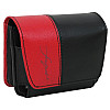 Сумка на ремень из кожи Fouquet Черный (6326HN black red)