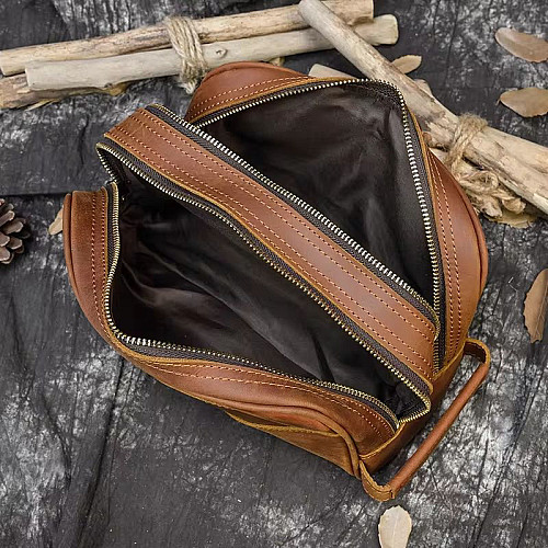 Косметичка на два відділення Tiding tid9544B 25 × 14 × 11.5 см