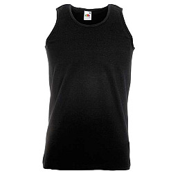 Майка Fruit of the loom Athletic vest 4XL Чорний (61-098-0)
