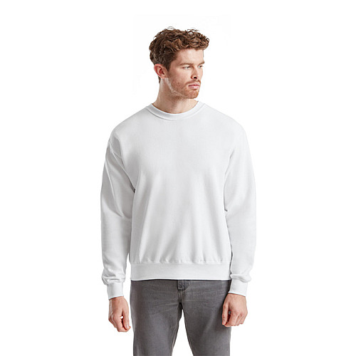 Пуловер Fruit of the loom Classic set-in sweat L Белый (62-202-0)