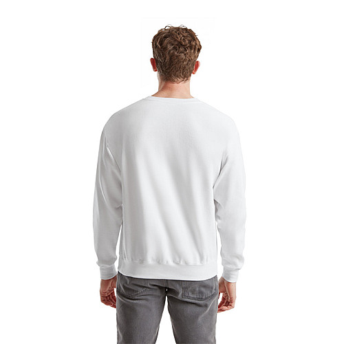 Пуловер Fruit of the loom Classic set-in sweat L Белый (62-202-0)