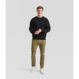 Пуловер Fruit of the loom Classic set-in sweat L Черный (62-202-0)