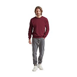 Пуловер Fruit of the loom Classic set-in sweat L Бордовый (62-202-0)