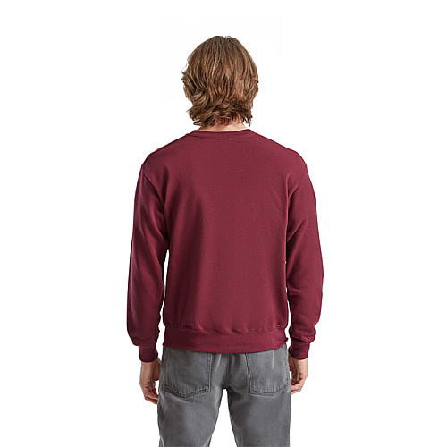 Пуловер Fruit of the loom Classic set-in sweat L Бордовий (62-202-0)