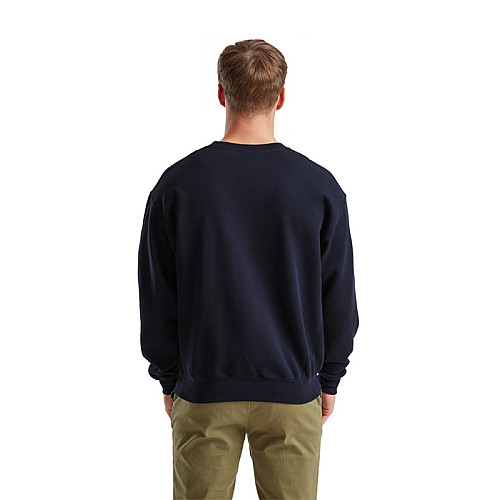 Пуловер Fruit of the loom Classic set-in sweat L Темно-синий